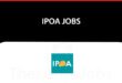 IPOA Jobs