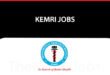 KEMRI Jobs
